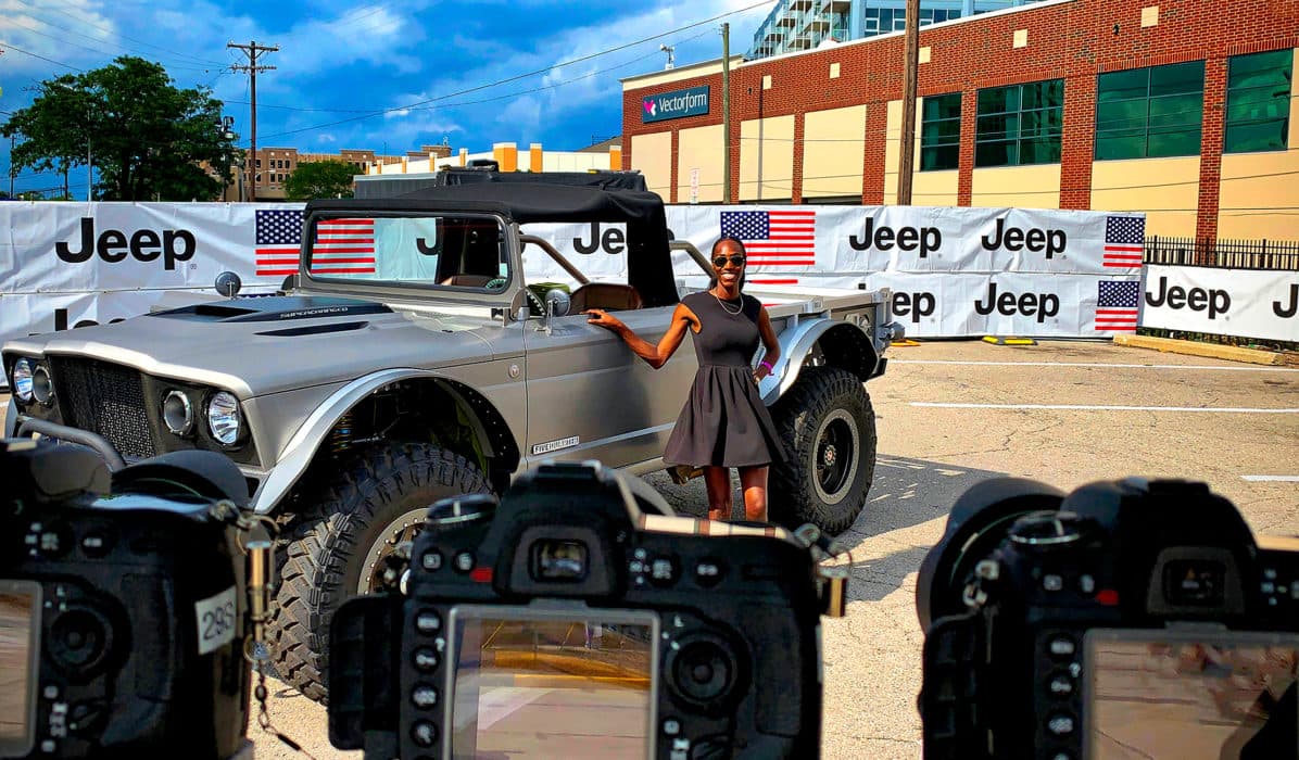 Jeep + Arts Eats & Beats — production image