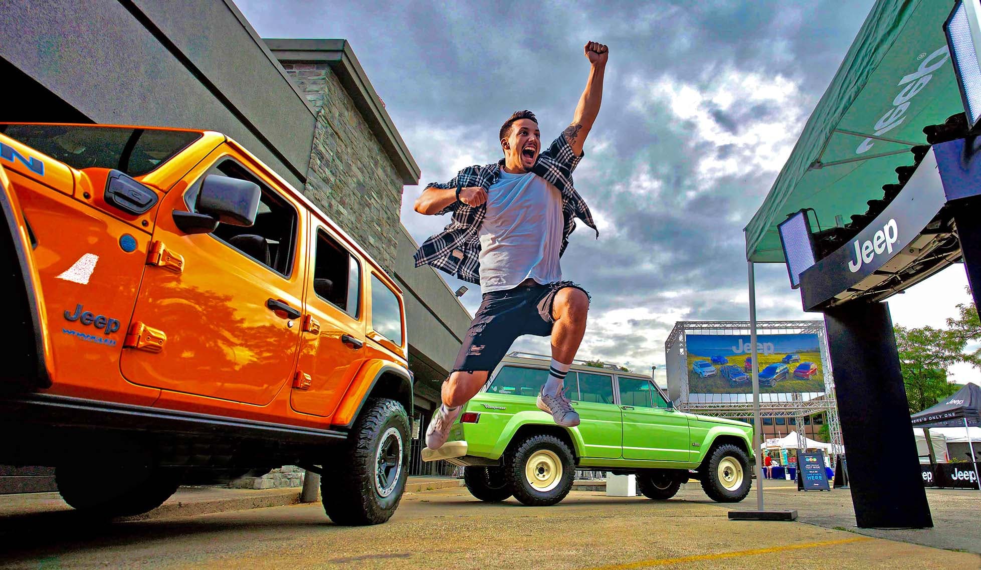 On the Road with Jeep — production image