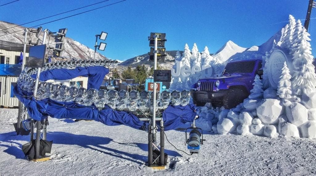 Jeep X-Games — production image