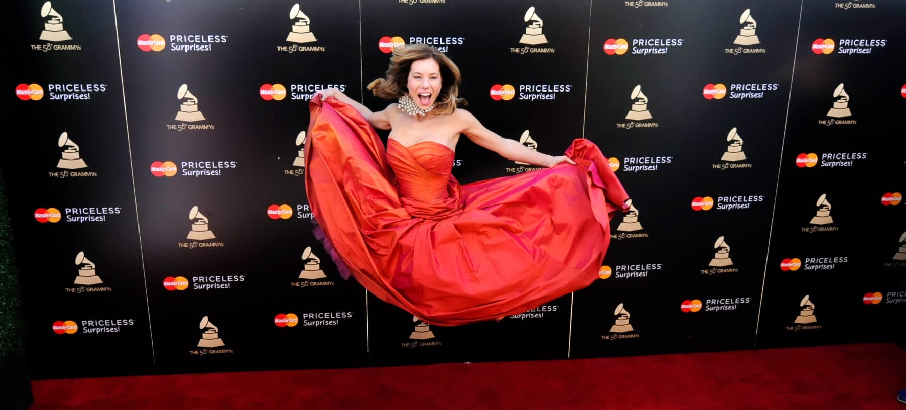 MasterCard Red Carpet — production image