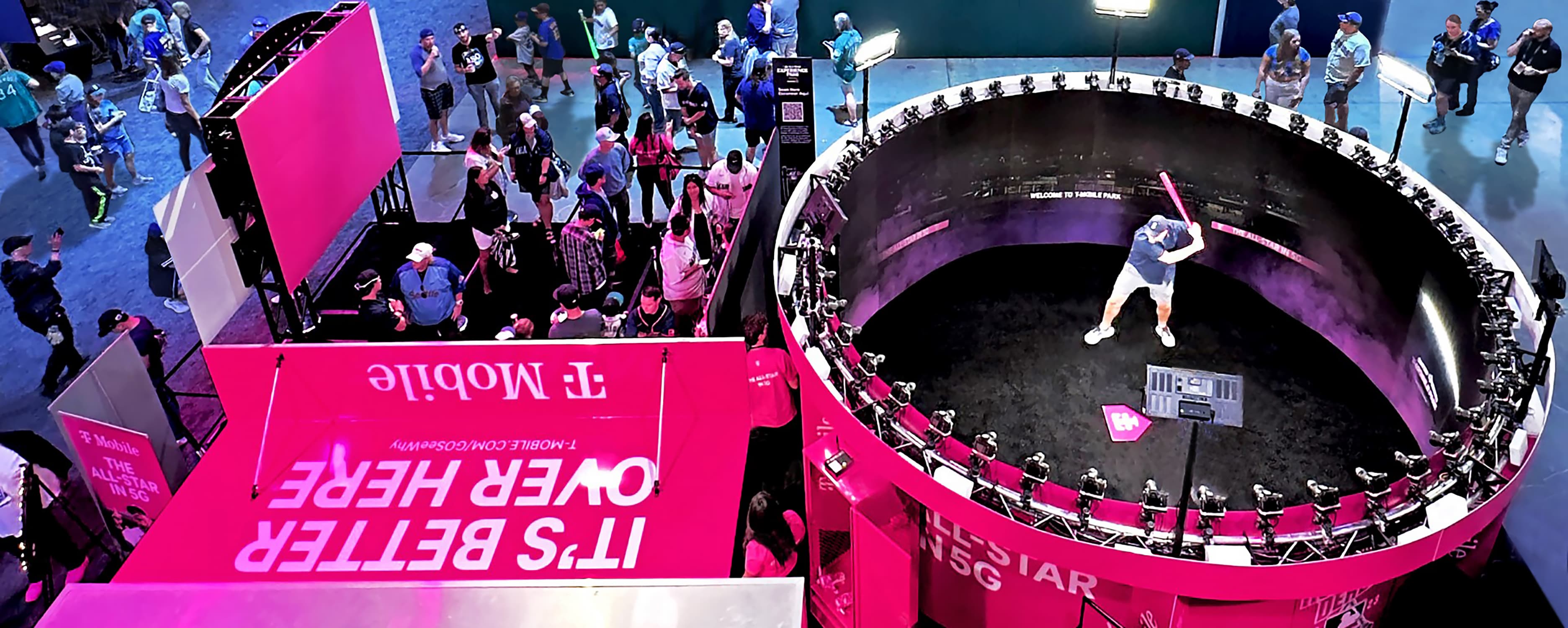 T-Mobile Bat Flip Seattle — production image