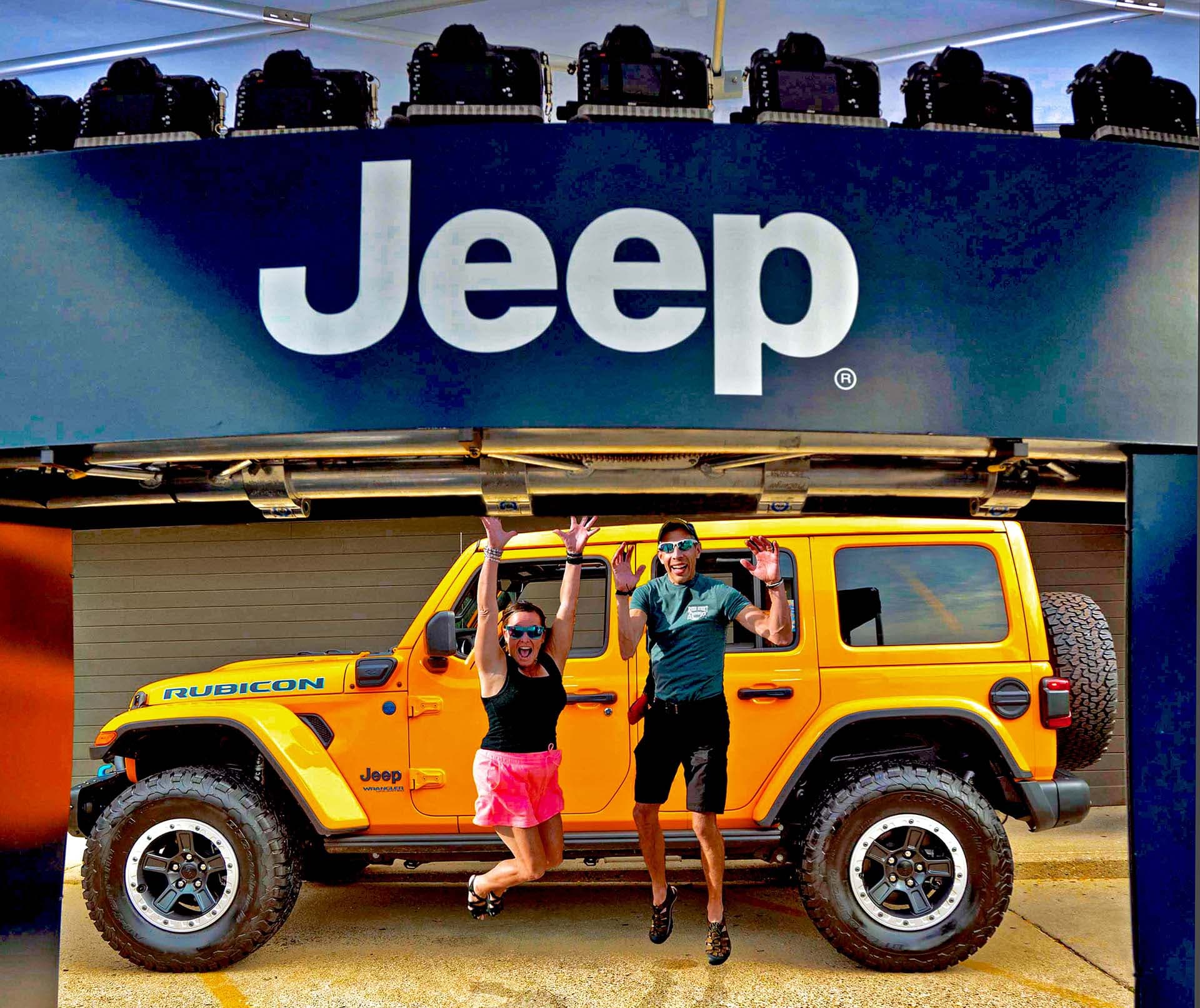 On the Road with Jeep — production image