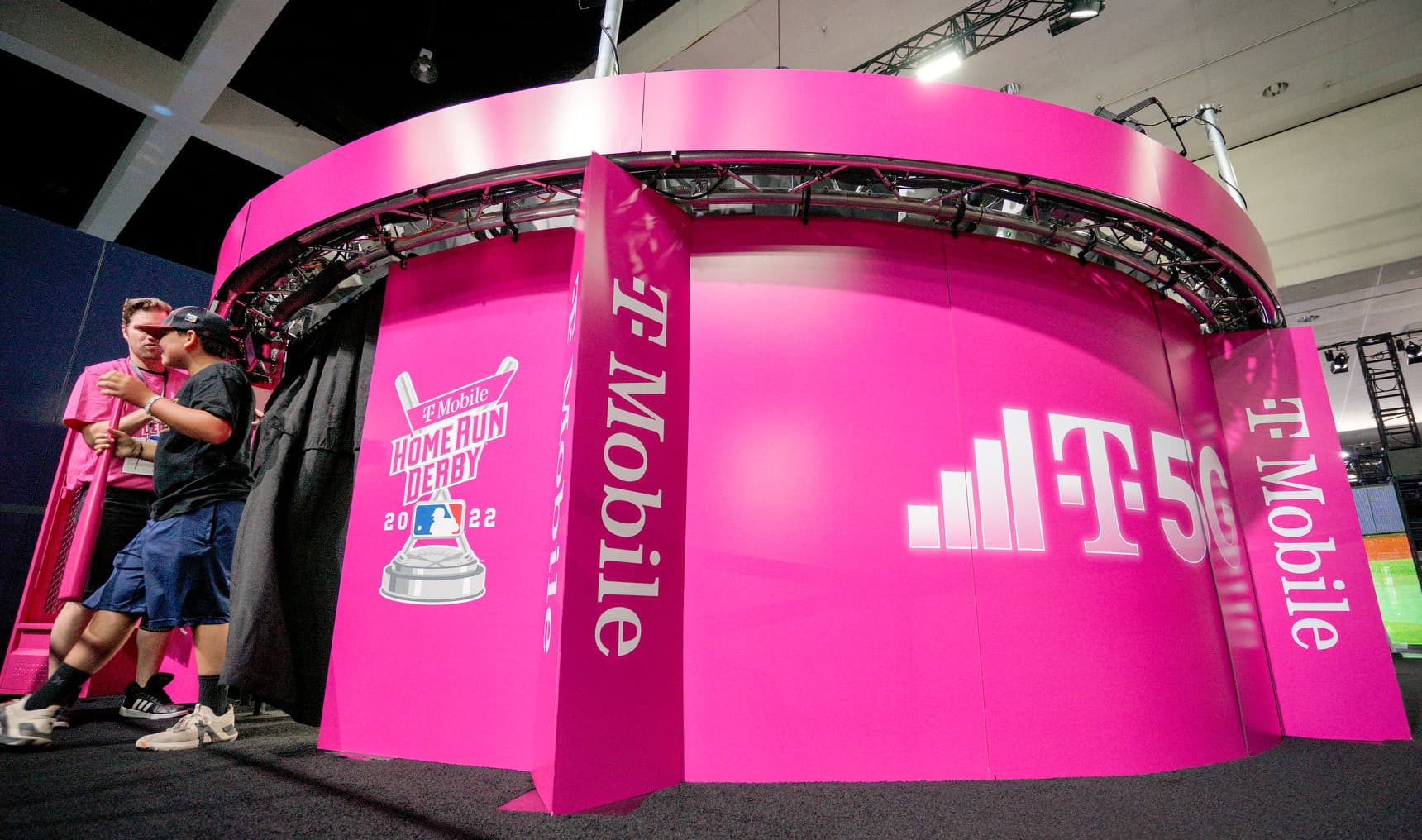 T-Mobile Bat Flip Los Angeles — production image
