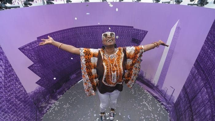 Target at NMAAHC — production image