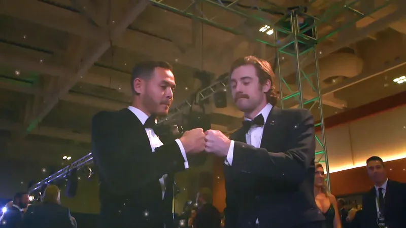 FreezeBOT camera choreography at the NASCAR Awards