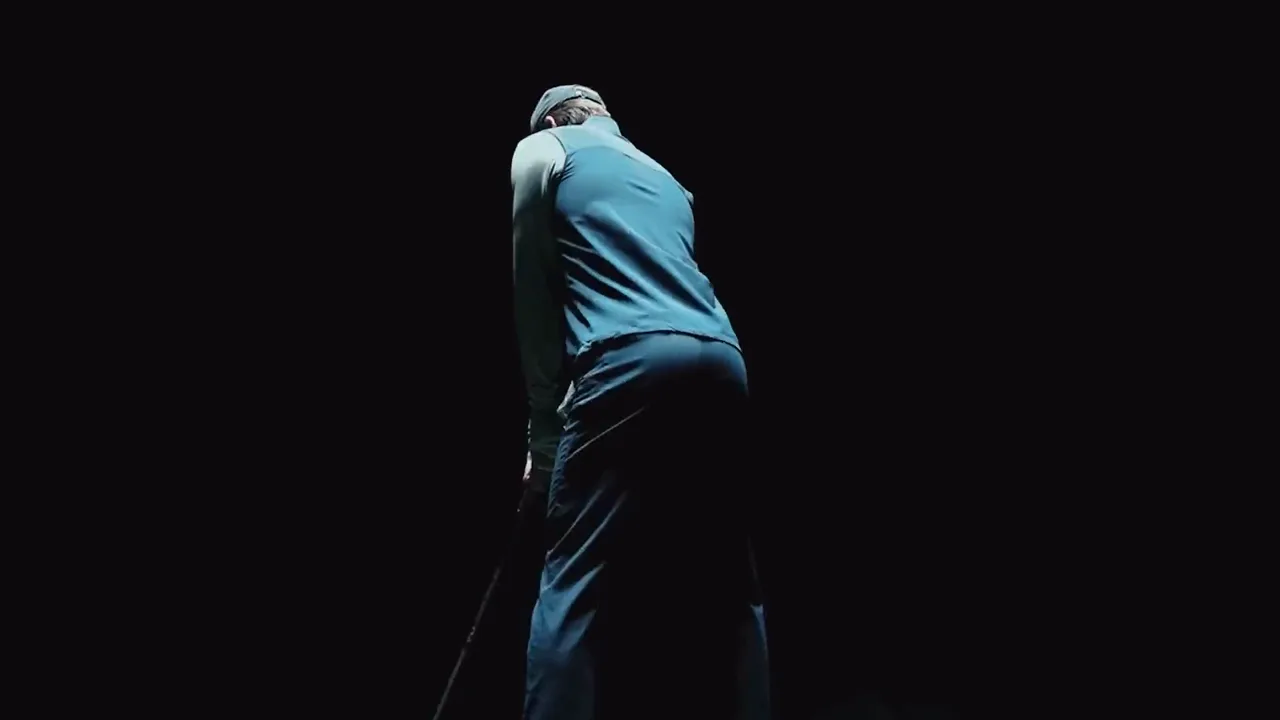 Peter Millar golf swing captured from multiple viewpoints